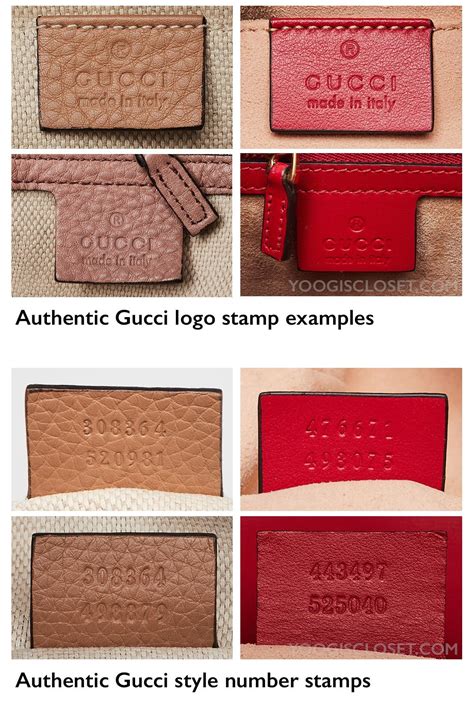 gucci imprinted on purse black|Authenticity Tips: Gucci Labels and Tags .